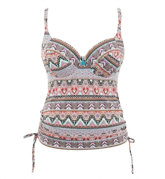 Panache Eclectic Boho Adjustable Side Underwire Tankini (SW1811) - Boho Print - Image 2