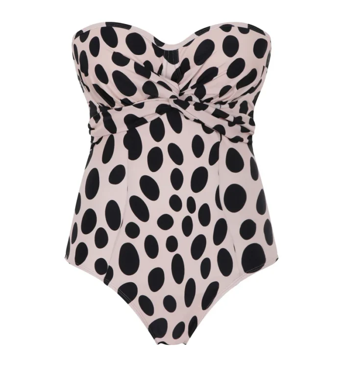 Panache Tatiana Twist Bandeau Swimsuit (SW1770) - Amalfi Print - Image 6
