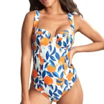 Panache Monica Balcony Underwire Swimsuit (SW1850) - Sicily Print