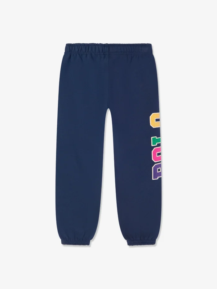 Ralph Lauren Kids Girls Polo Joggers in Navy - Image 2