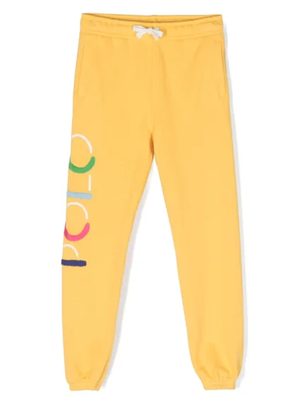 POLO RALPH LAUREN KIDS logo-embroidered Tapered ...