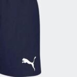 PUMA Boys' Mid-Cut Swim Shorts in Blue - Image 2