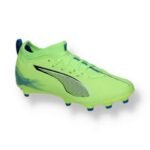 Puma Ultra 5 Match FG/AG JR Kids Football Game Boots Boys Shoes Yellow 108096-03 - Image 3