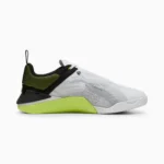 Puma Men's Training Fuse 3.0 Trainers - Grey, Silver Mist-Lime - Image 2