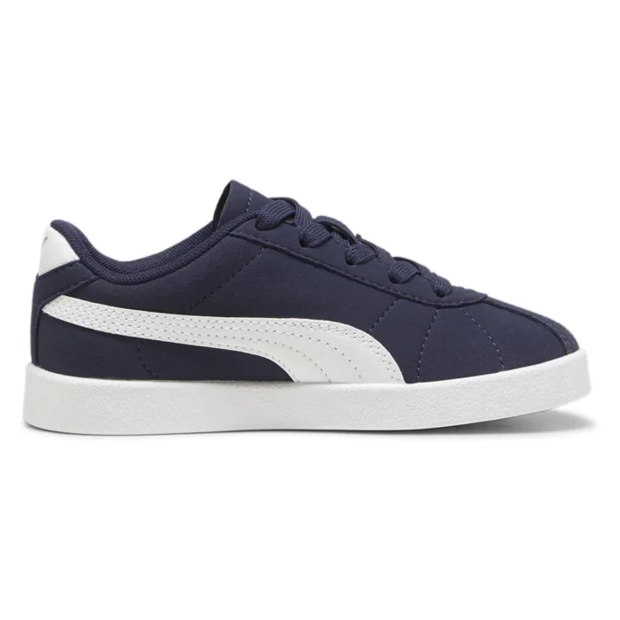 PUMA Kids' Club II PS Trainers, Navy - Image 5