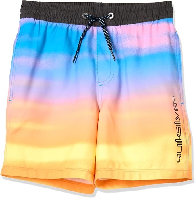 QU-SH-0932 (2) Quiksilver Boys Everyday Fade 12 Volley Boardshort Swim Trunk - Image 1