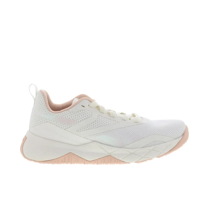 Reebok NFX Trainer Womens White Mesh Lace Up Athletic Cross Training Shoes - Image 3