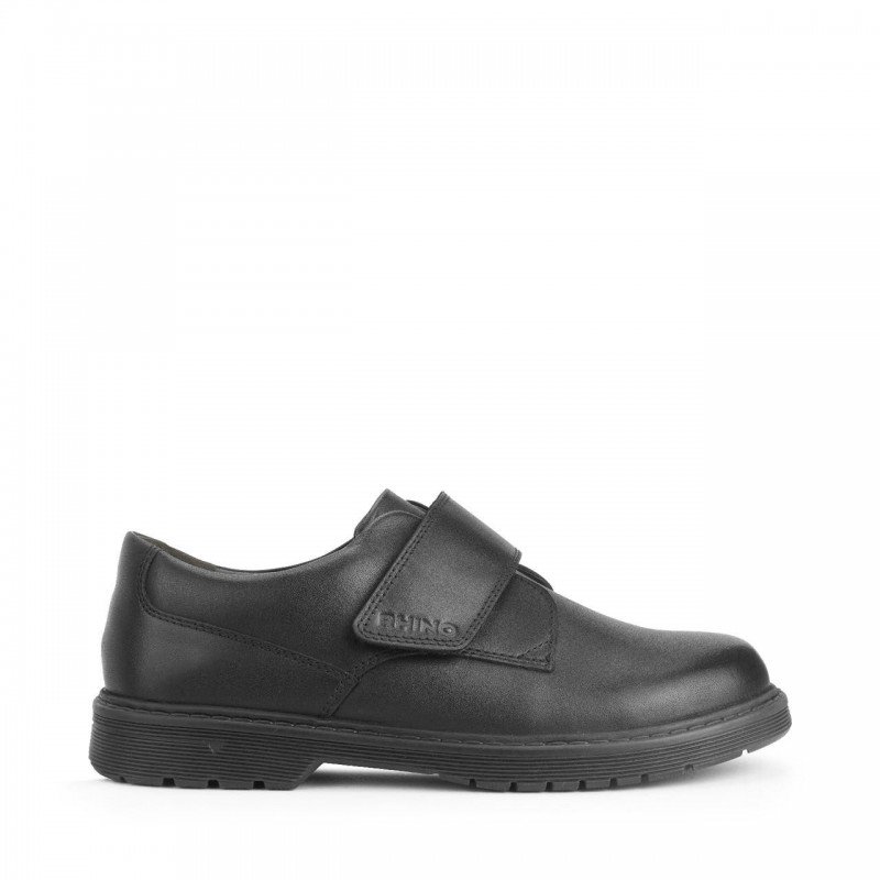 RH-SH-1849 (1) Glint School Shoes - Black Leather - Image 1