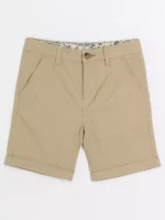 Boys Chino Shorts - Beige