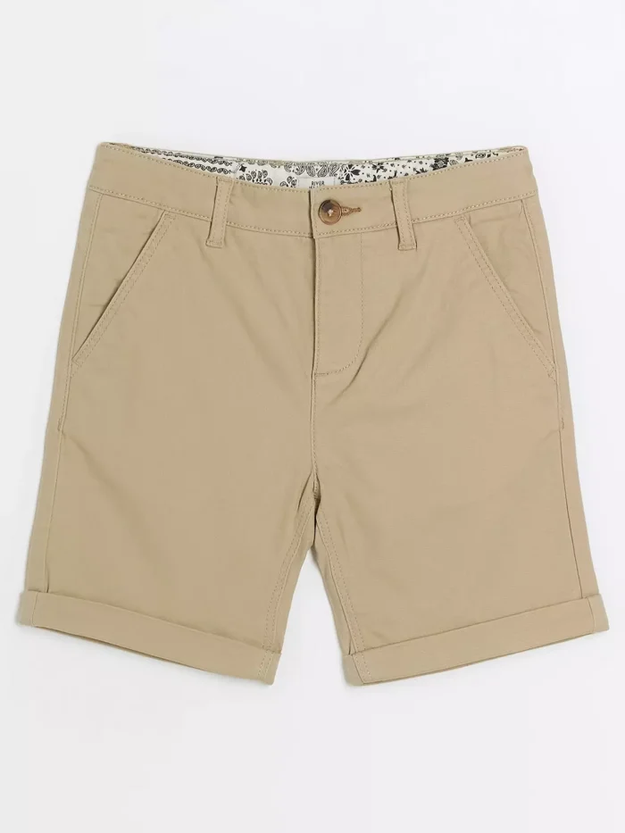 Boys Chino Shorts - Beige - Image 3