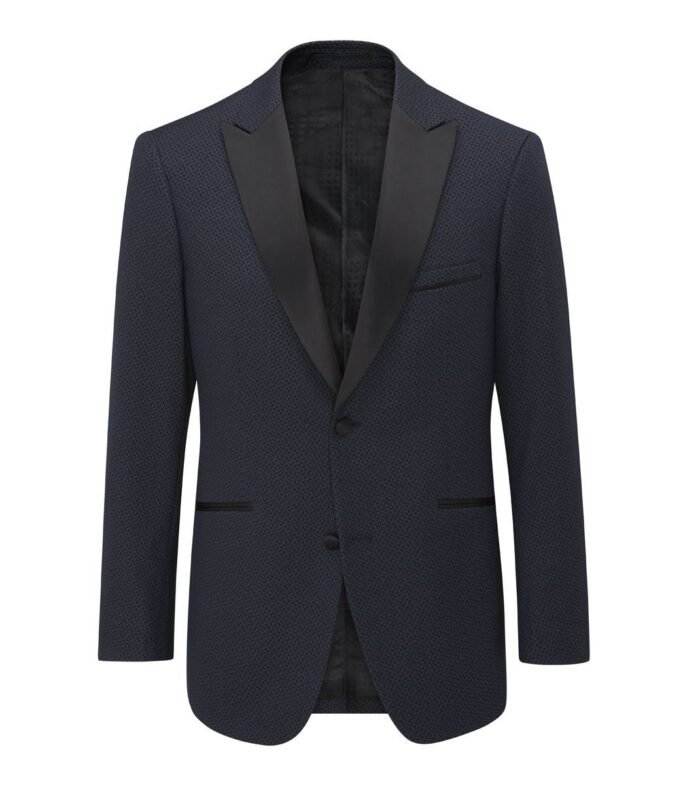 Skopes Cuba Dinner Suit Jacket For Mens in Navy - Image 3