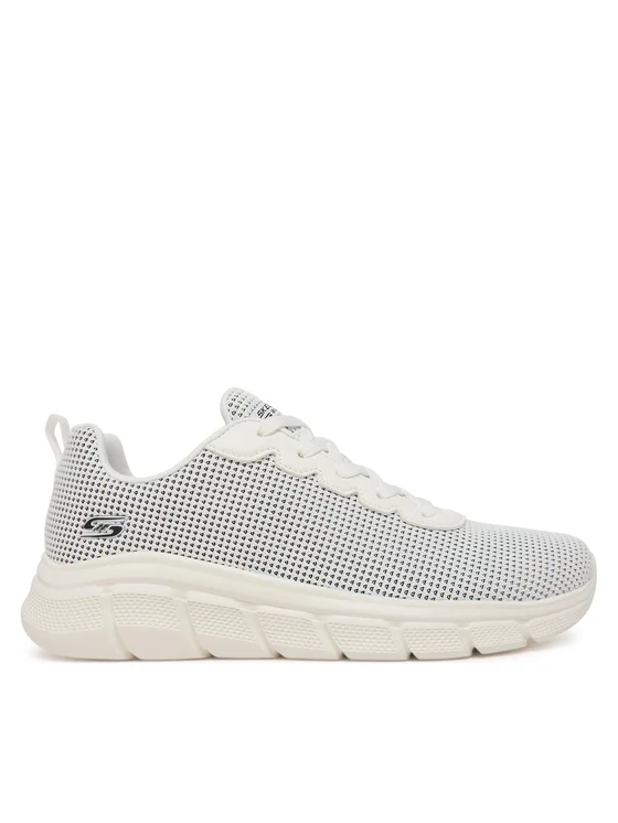 SK-SH-1596 (4) SKECHERS-Bobs B Flex-Visionary Essence Sneakers 117346/WHT White - Image 1