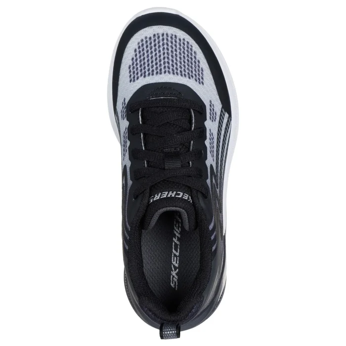 Skechers Microspec Max Advance-Vadieno - Black / Charcoal 403935L Boys Lace-Up Trainers - Image 6