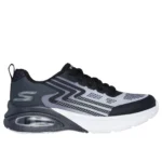Skechers Microspec Max Advance-Vadieno - Black / Charcoal 403935L Boys Lace-Up Trainers