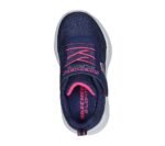 SKECHERS GIRLS' URBAN SHOES BLUE INFANT SOLA GLOW 303715N-NVY - Image 2
