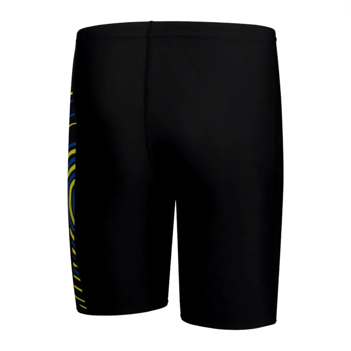 Speedo Plastisol Placement Jammer (Black/Blue) – Boys - Image 4