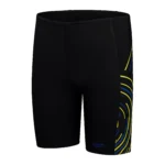 Speedo Plastisol Placement Jammer (Black/Blue) – Boys