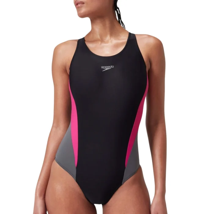 SpeedoColourblock Splice 2.0 Muscleback Swimsuit Women - Image 4