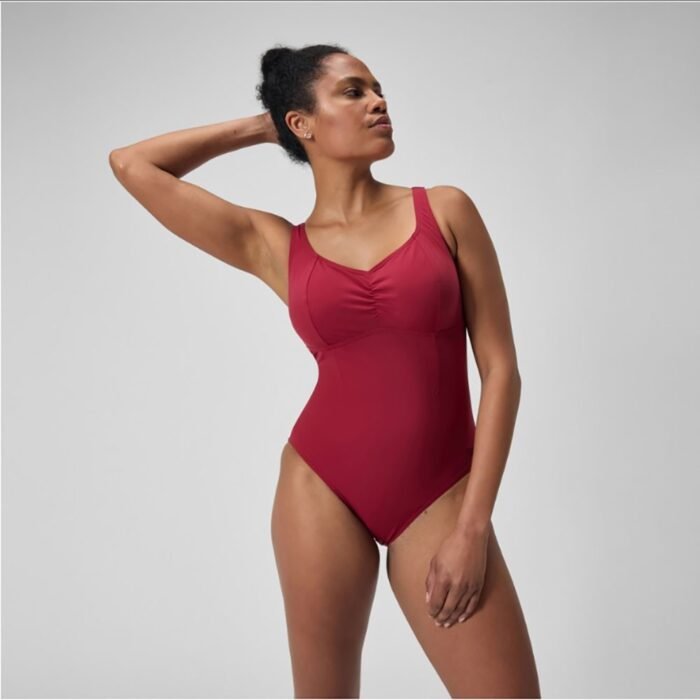 SPEEDO Sculpture Aquanite Bordeaux Women's Swimsuit - Image 5