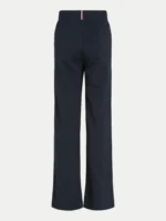 Tommy Hilfiger Monotype-Dark Blue Wide Leg Trousers - Image 2