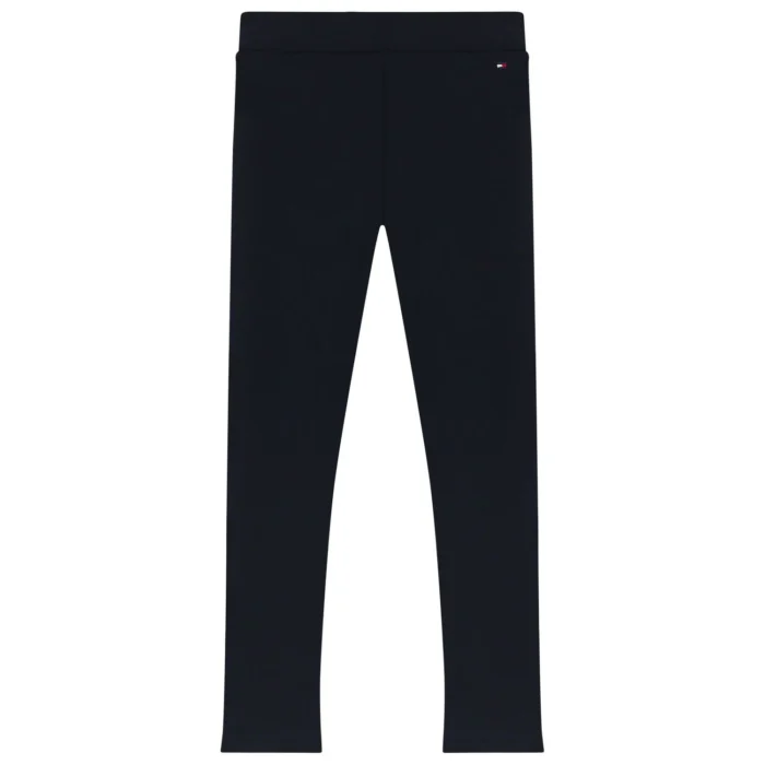 Tommy HilfigerGilrs Navy Blue Logo Leggings - Image 4