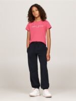 Varsity Curved Logo Relaxed Joggers - Image 4