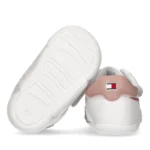 TOMMY-Baby sneakers white with velcro - Image 4