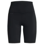 UA Motion 1377088 Women 8" Bike Shorts - Black/Jet Gray - Image 3