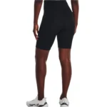 UA Motion 1377088 Women 8" Bike Shorts - Black/Jet Gray - Image 6