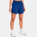 Women's Under Armour Vanish 5 Shorts Tech Blue / Tech Blue XS - Image 4