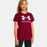 UNDER ARMOUR LIVE SPORTSTYLE GRAPHIC SSC 1356305-681 Βordeaux