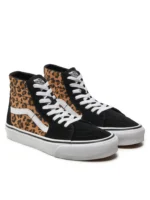 VansSK8-Hi Tapered Fabric Sneakers VN0009QPBLK1 Black - Image 2
