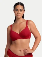 Zelina FXWB0080MI033 Underwired Bra Red