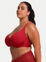 Zelina FXWB0080MI033 Underwired Bra Red - Image 4