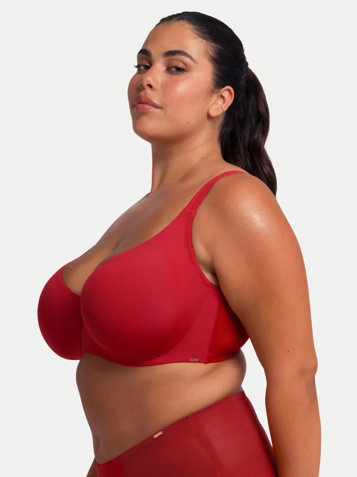 Zelina FXWB0080MI033 Underwired Bra Red - Image 4