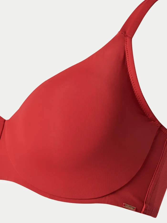 Zelina FXWB0080MI033 Underwired Bra Red - Image 7