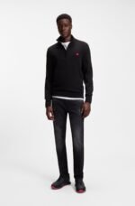 HUGO-Mixed-material trainers with branded accents - Image 6