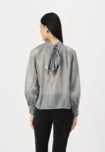 JDYDANI BOW - Blouse - silver - Image 5