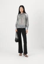 JDYDANI BOW - Blouse - silver - Image 4