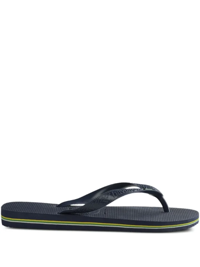Brazil' slippers with a thin strap and the brand's logo Havaianas - Image 2