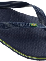 Brazil' slippers with a thin strap and the brand's logo Havaianas - Image 3
