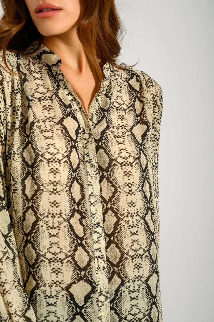 Snake printed shirt - Image 2