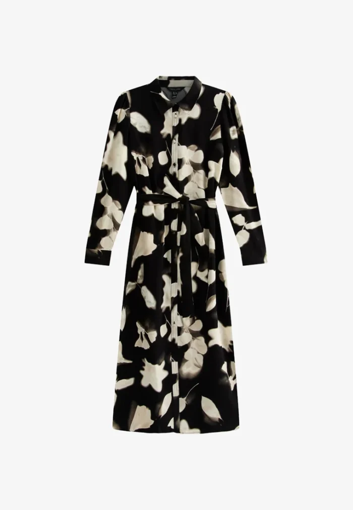 FLORAL - Shirt dress - black pattern - Image 2