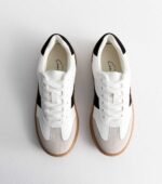White Chunky Sole Trainers - Image 2