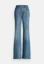 Lauren Ralph Lauren Women's High-Rise Flare Jeans in Mirabeau Wash