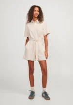 JJXX JXISLA PLAYSUIT - Jumpsuit - white denim