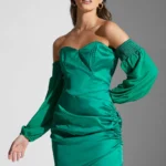 Chi-Chi London Satin Mini Dress