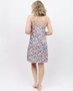 Cyberjammies Bea Ditsy Floral Print Strappy Chemise - Image 3