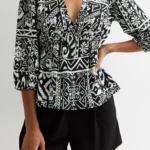 Pre-owned Blouse - white