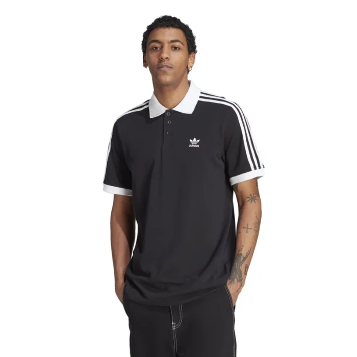 Adicolor three-stripe polo shirt - Image 3